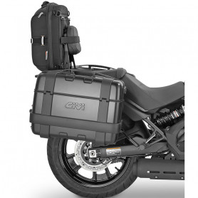 Seitenkoffer Givi Trekker Outback TRK33B cover Aluminium nera mo… | MotoGM