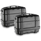 Maletas laterales Givi Trekker Outback TRK33B cover aluminio negro monokey 33+33 Litri