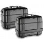 VALISEs LATERALEs Givi Trekker Outback TRK33B cover alu noire monokey 33 Litres