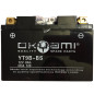 Batería Okyami YT9B-BS 8A Yamaha TMAX, X-MAX, R6, positivo SX, 150x70x105mm