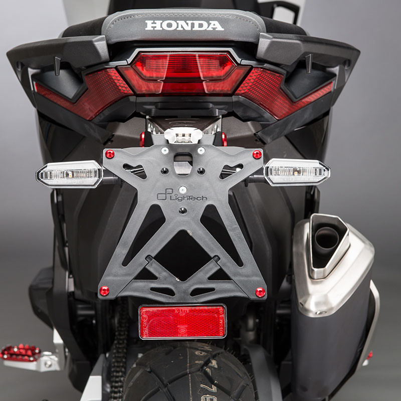 Portamatrículas regulable Honda X-ADV Lightech con luz matrícula y… | MotoGM