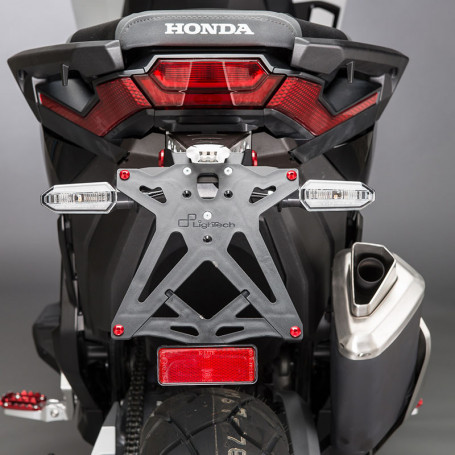 Portatarga regolabile Honda X-ADV Lightech con luce targa e catadiottro KTARHO115