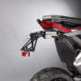 SUPPORT DE PLAQUE REGLABE LIGHTECH Honda X-ADV AVEC ÉCLAIRAGE LED ET CATADIOPTRE KTARHO115