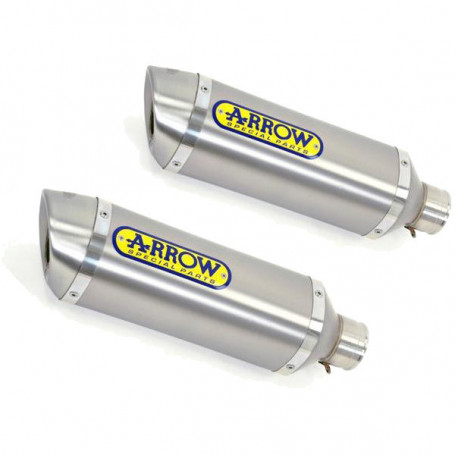 Silencers Arrow Thunder Street legal Slip-on Alluminium for Ducati Monster 696/1100