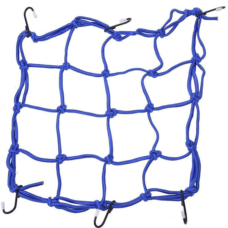 Rete elastica ragno per moto blu