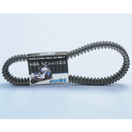 Courroie Polini pour Yamaha TMAX 530,T MAX 560, Kymco AK 500