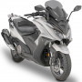 Pare-brise sportive Givi pour Kymco AK 550 fumé basse