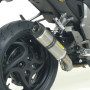 Silencers Arrow Thunder Street legal Slip-on Titanium for Honda CB 1000 R 08-