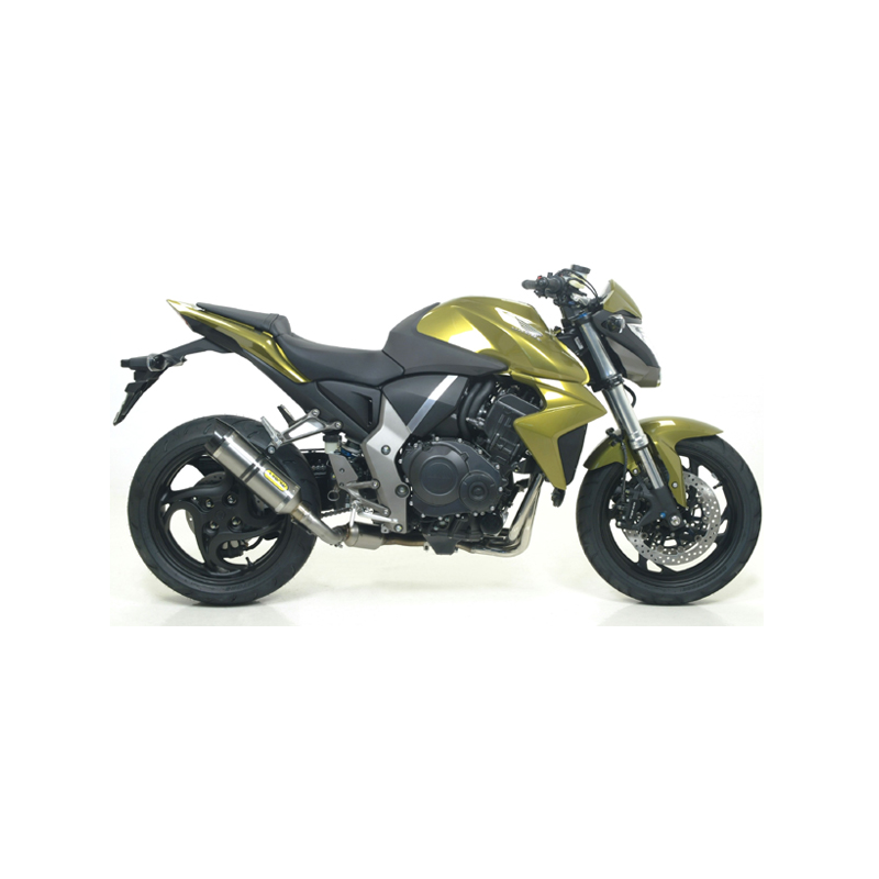Silencers Arrow Thunder Street legal Slip-on Titanium for Honda CB 1000 R 08-