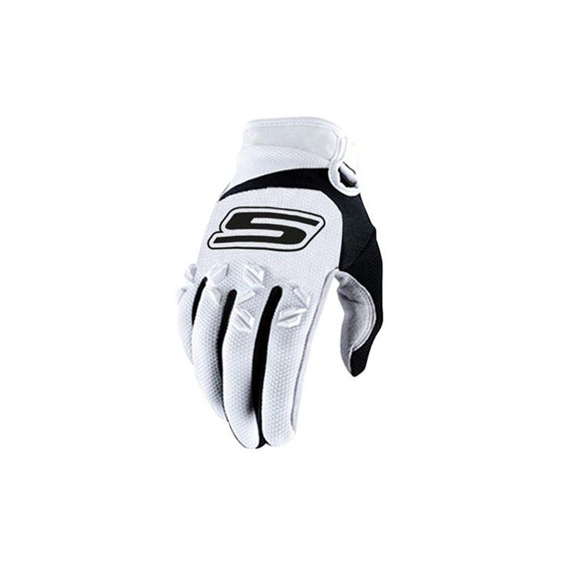 Handschuh Cross enduro S-Line Schwarz Weiß | MotoGM