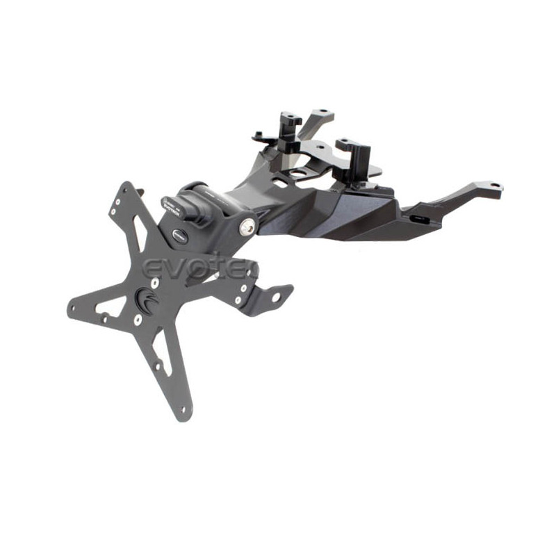 Portamatrículas Evotech para Honda XDV