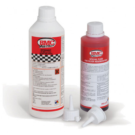 Kit rigenero BMC para filtros aire, detergente 500 ml + aceite spr… | MotoGM