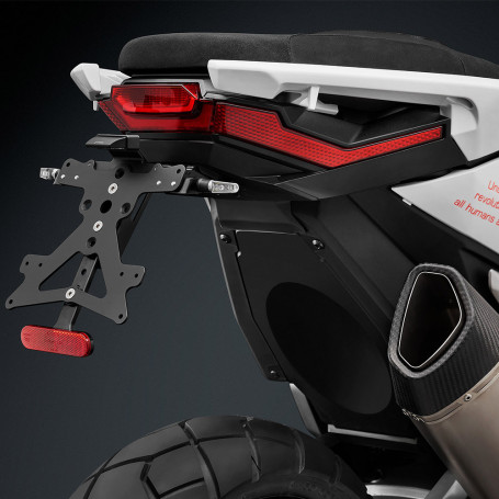 support de plaque Rizoma Honda X ADV avec passage de roue