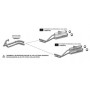 Terminale Arrow Thunder Omologato Titanio per Honda FMX 650 05-07