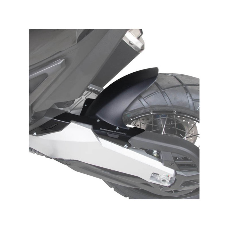 Parafango Posteriore ABS Opaco + Copricatena In Alluminio Anodizzato Nero Per Honda CB 1000 R - 2