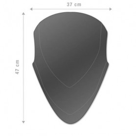 barracuda WINDSHIELD for Honda X ADV dark smoke