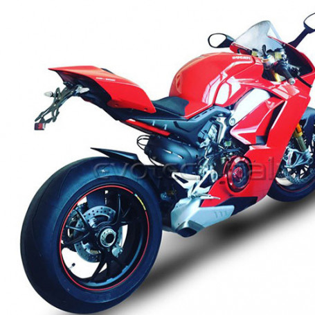 Portatarga Ducati Panigale V4 Evotech