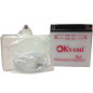 Batería Okyami YB9-B 9 A, positivo SX Batería Okyami YB9-B 9 A, positivo SX