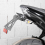 Portatarga moto per Kawasaki Z650 Lightech KTARKA122 con luce targa e catadiottro