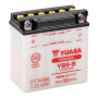 Batterie Yuasa YB9-B 9 A, positif Gauche