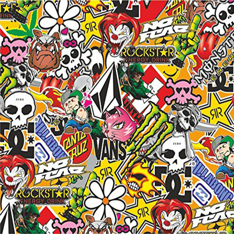  Sticker Bomb  adhesive 25x35 cm 1 piece 