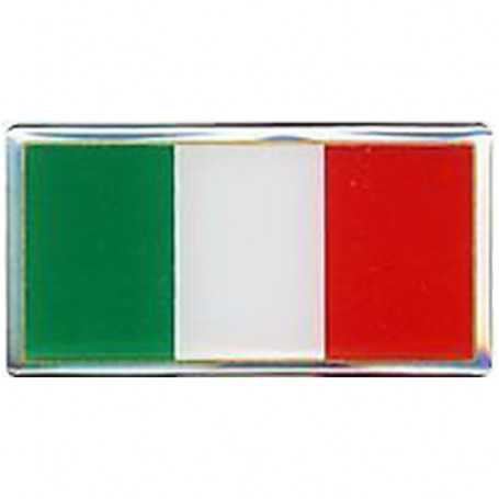 Sticker flag Italy 3D 7,5x4 cm