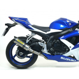 Terminales Arrow Thunder Homologado Titanio fond.Carb para Suzuki… | MotoGM