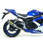 Silencers Arrow Thunder Street legal Slip-on Titanium carby cap for Suzuki GSX-R 600/750 08-10
