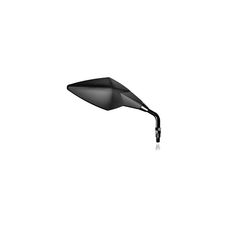 Espejo homologado Aircut Orion negro opaco da Manillar con adatta… | MotoGM