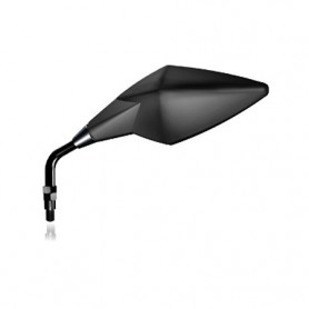 Espejo homologado Aircut Orion negro opaco da Manillar con adatta… | MotoGM