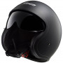 Casque jet LS2 Spitfire OF599 Solid noire mat