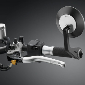 Espejo Rizoma Eccentrico negro/silver homologado | MotoGM