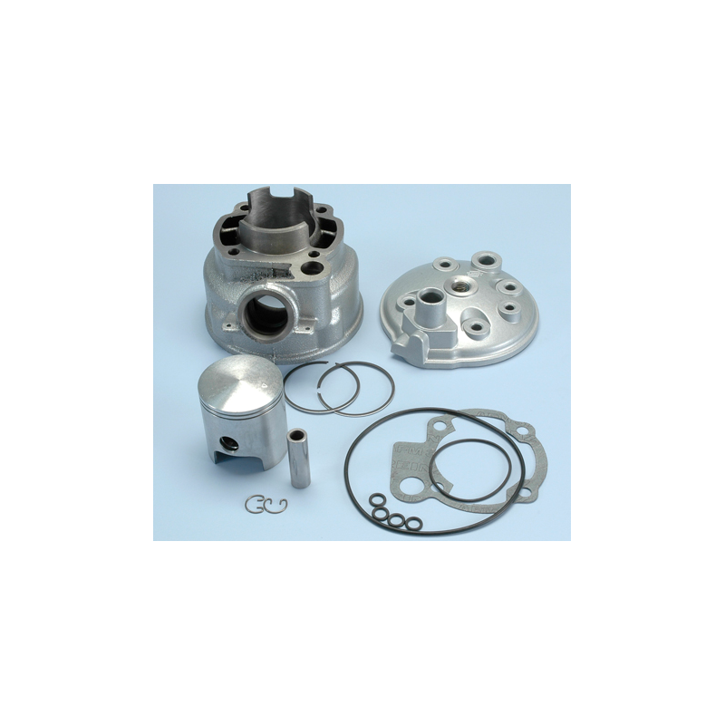 Kompletter Zylinder Polini für Motor Minarelli AM6  80 cc Ø 50 H2O, sp. Ø 12