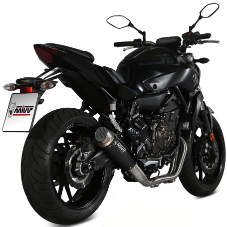 komplette Auspuffanlage GP Pro Black Yamaha MT 07