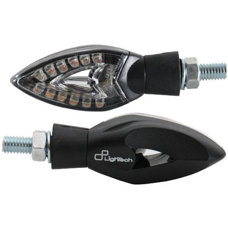 Clignotants led "Led Indicator" Lightech en ABS Homologue, (2 pieces)