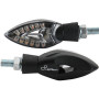 Clignotants led "Led Indicator" Lightech en ABS Homologue, (2 pieces)