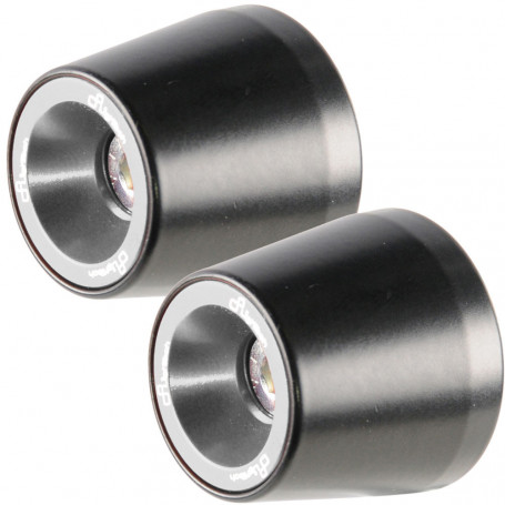 EMBOUTS DE GUIDON LIGHTECH  KTM206 POUR HONDA