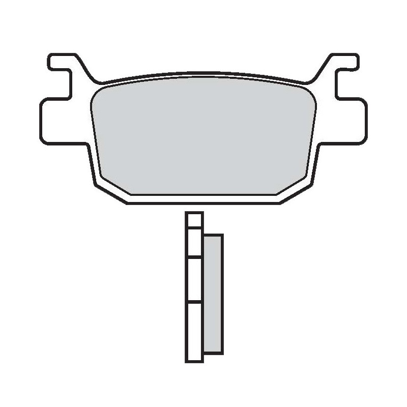 Brake pads rear EBC SFA415 Honda SH125/150 09, SH300, Forza/jazz