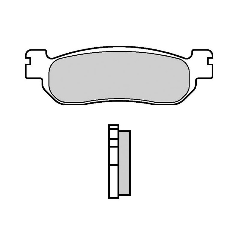 Brake pad rear EBC SFA275 Yamaha XMAX ABS 125 10- X MAX 250 ABS 05-13, X-City 250, MAjesty 250 Brake pad rear EBC SFA275 Yamaha XMAX ABS 125 10- X MAX 250 ABS 05-13, X-City 250, MAjesty 250