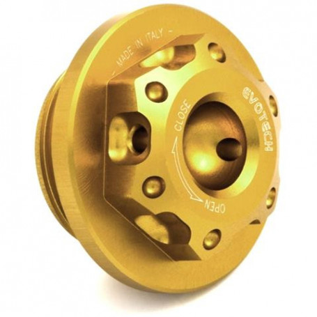 Tappo olio motore Evotech per Honda/Triumph/Yamaha T-Max/Kawasaki ER-6, Z 800/Ducati 848 M20X2,5