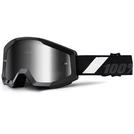 Maschera cross enduro 100% Strata Goliath lente specchio