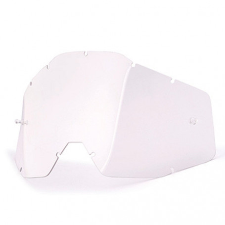 Visier transparent 100% für maschere Strata, Accuri,Racecraft | MotoGM