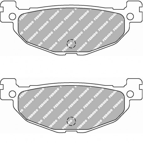Brake pad rear Ferodo eco friction Yamaha TMAX 500 04-16, Majesty 400 04-07