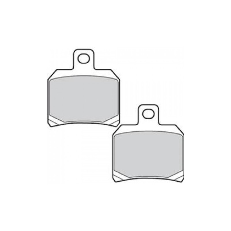Pastilla de freno trasero EBC SFA266 Piaggio, Yamaha, MBK, vedi pdf aplicazioni