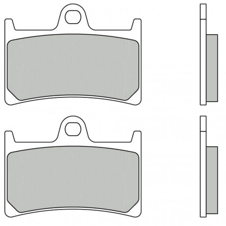 pastiglie anteriori EBC SFA Yamaha TMAX 500 08-11, T-MAX 530 12-16
