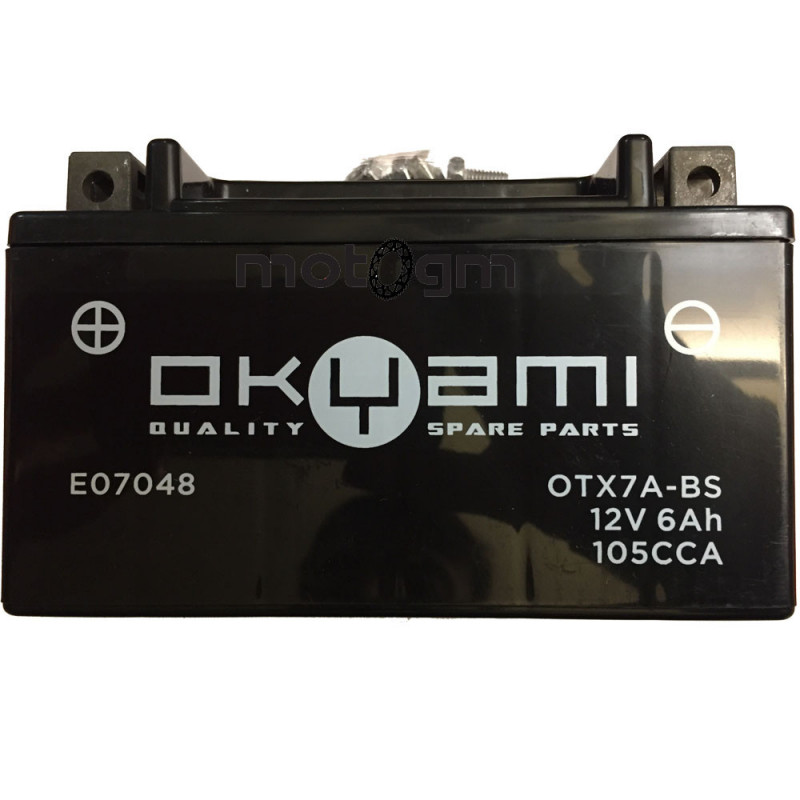 Batería Okyami YTX7A-BS