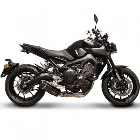 Komplette Auspuffanlage homologiert Termignoni Relevance Yamaha MT 09 14-19, XSR 900 terminale Carbon