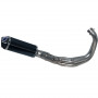 Scarico completo omologato Termignoni Relevance Yamaha MT 09 14-19, XSR 900 terminale carbonio