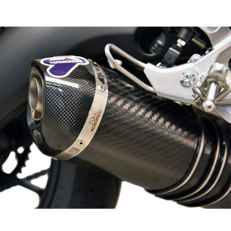 Komplette Auspuffanlage Termignoni Relevance black Yamaha MT 09 14-19, XSR 900