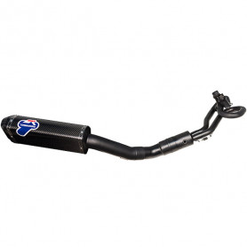 Komplette Auspuffanlage homologiert Termignoni Black scream Yamaha TMAX 530 17-19